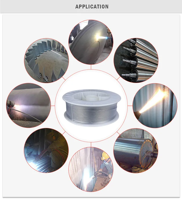 ER308L-16 สายผสมเหล็กไร้ขัด MIG TIG สายฉีดเส้นโค้ง 1